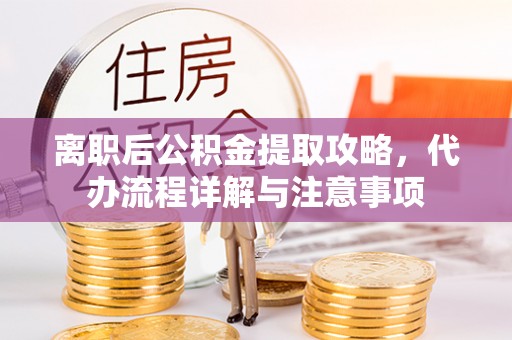 巴楚离职后公积金提取攻略，代办流程详解与注意事项