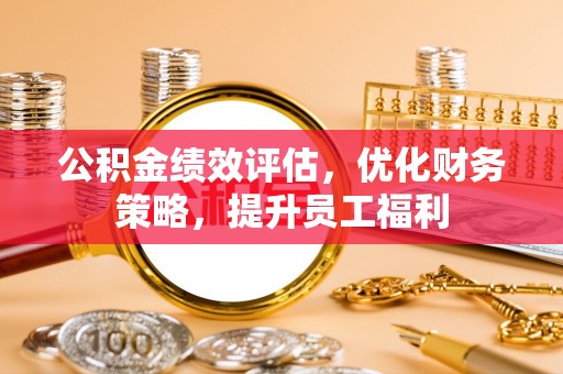 巴楚公积金绩效评估，优化财务策略，提升员工福利