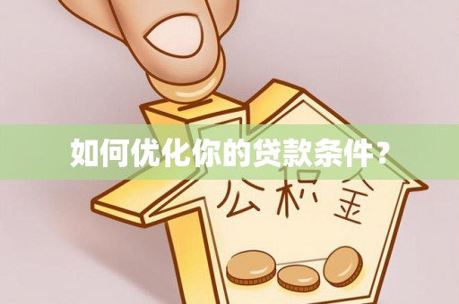 巴楚如何优化你的贷款条件？
