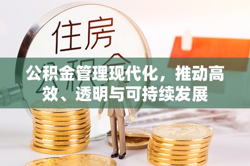 巴楚公积金管理现代化，推动高效、透明与可持续发展