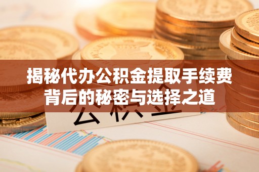 巴楚揭秘代办公积金提取手续费背后的秘密与选择之道