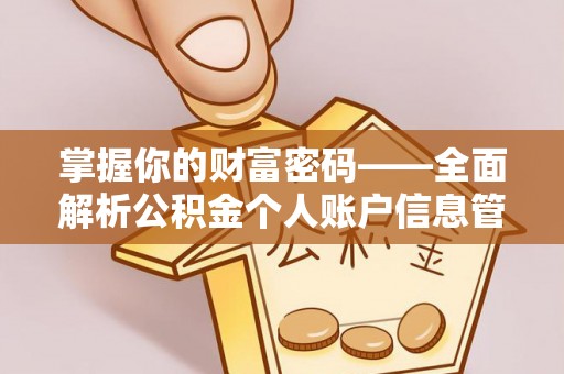 巴楚掌握你的财富密码——全面解析公积金个人账户信息管理与优化