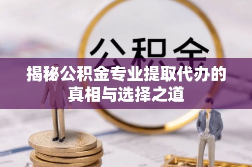 巴楚揭秘公积金专业提取代办的真相与选择之道