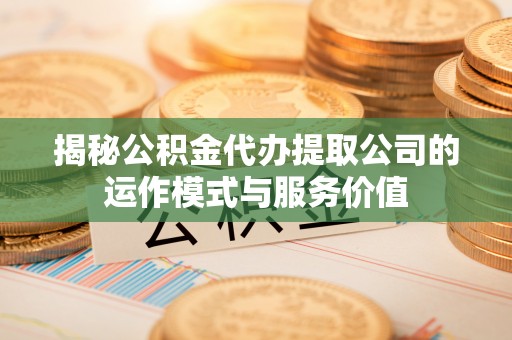 巴楚揭秘公积金代办提取公司的运作模式与服务价值