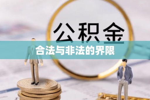 巴楚合法与非法的界限