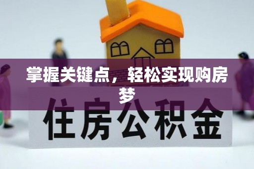 巴楚掌握关键点，轻松实现购房梦