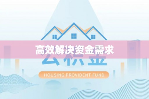 巴楚高效解决资金需求