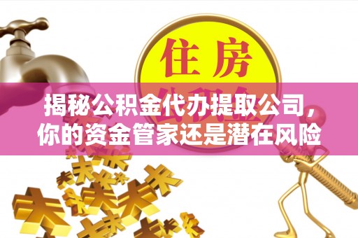 巴楚揭秘公积金代办提取公司，你的资金管家还是潜在风险？