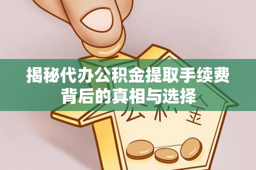 巴楚揭秘代办公积金提取手续费背后的真相与选择
