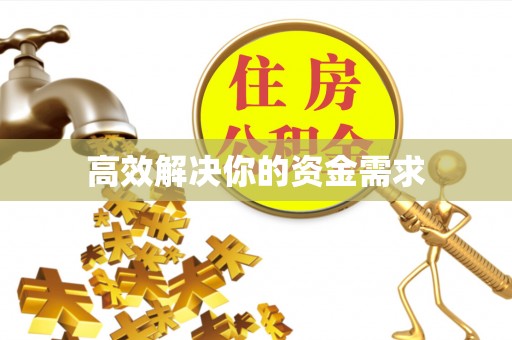 巴楚高效解决你的资金需求