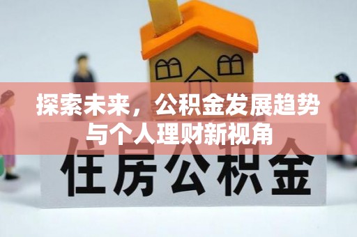 巴楚探索未来，公积金发展趋势与个人理财新视角