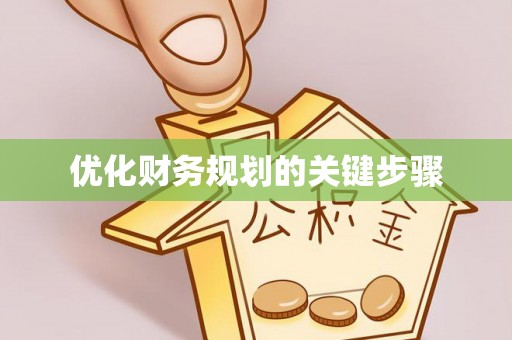 巴楚优化财务规划的关键步骤