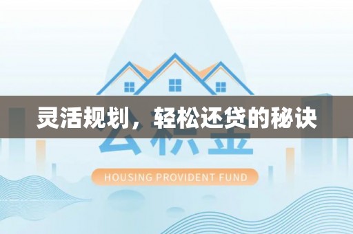 巴楚灵活规划，轻松还贷的秘诀