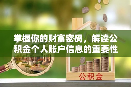 巴楚掌握你的财富密码，解读公积金个人账户信息的重要性