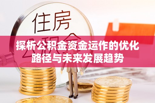 巴楚探析公积金资金运作的优化路径与未来发展趋势