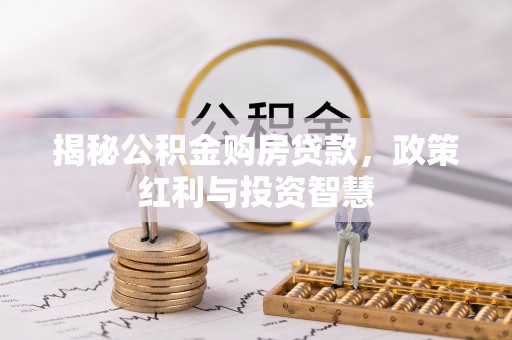 巴楚揭秘公积金购房贷款，政策红利与投资智慧