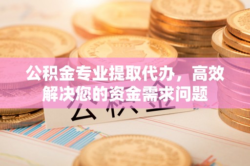 巴楚公积金专业提取代办，高效解决您的资金需求问题