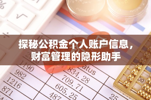 巴楚探秘公积金个人账户信息，财富管理的隐形助手