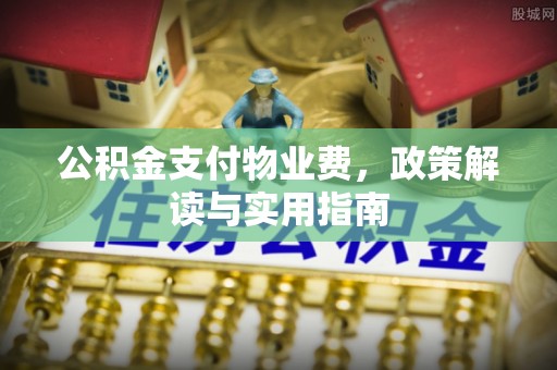 巴楚公积金支付物业费，政策解读与实用指南